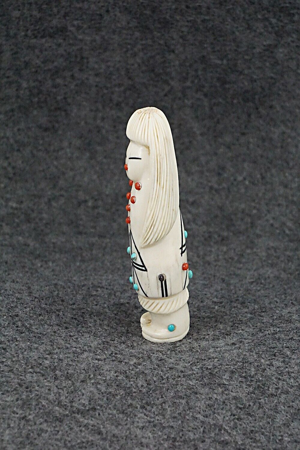 Corn Maiden Zuni Fetish Carving - Claudia Peina