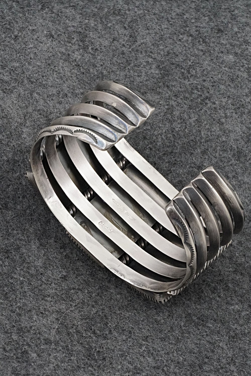 Turquoise & Sterling Silver Bracelet - Mark Yazzie