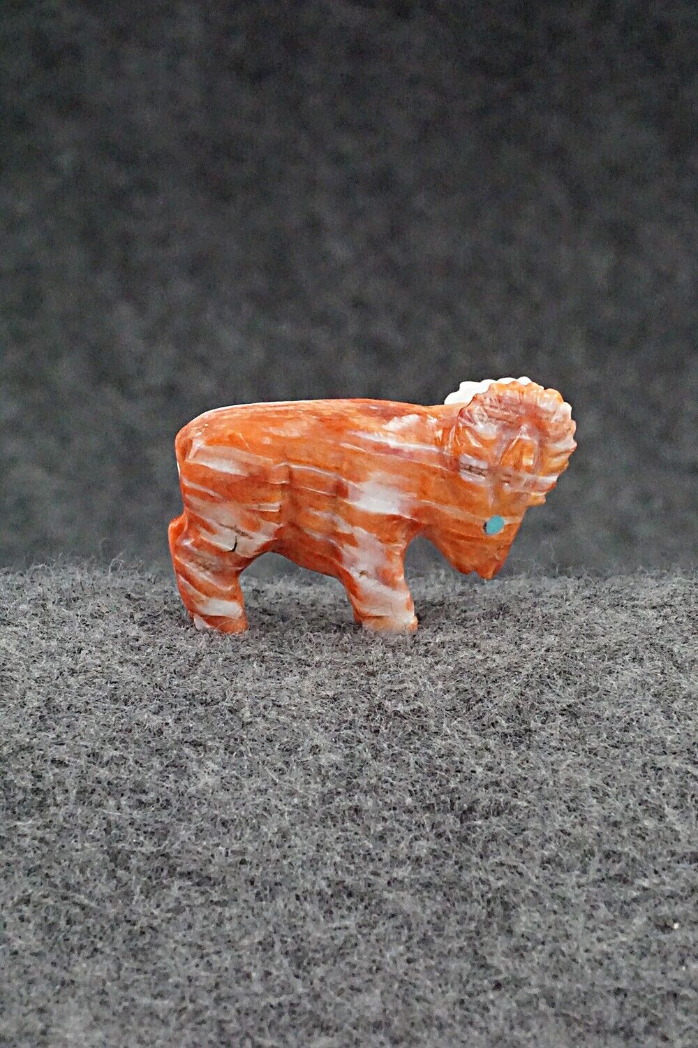 Ram Zuni Fetish Carving - Andres Quandelacy