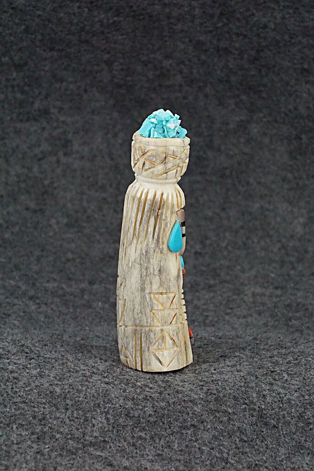 Corn Maiden Zuni Fetish Carving - Amory Cellicion