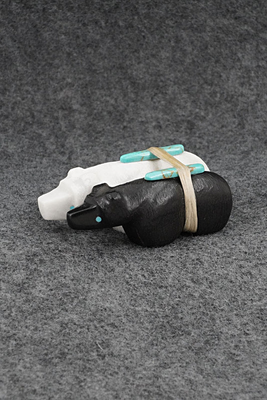 Bear Zuni Fetish Carving - Herbert Halate