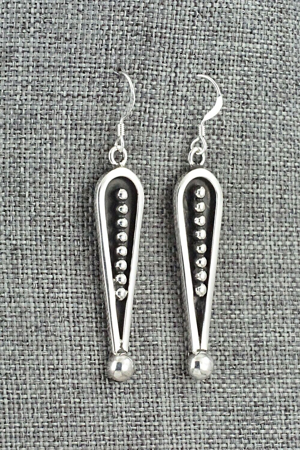 Sterling Silver Earrings - Jonathan Nez