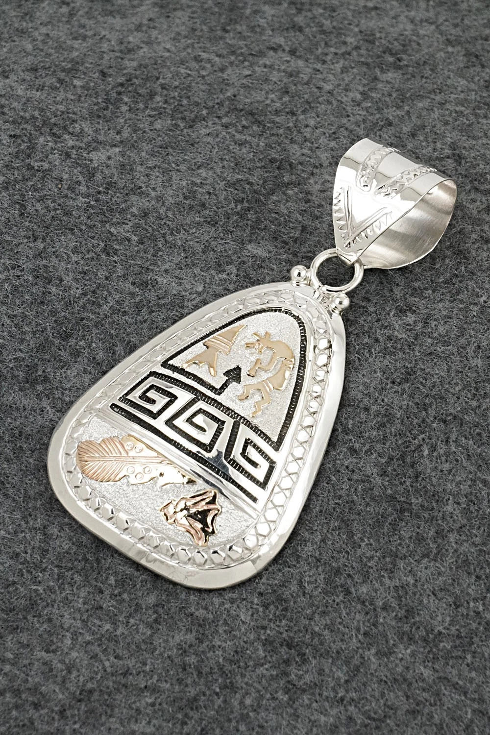 Sterling Silver & Gold Fill Pendant - Allison Manulito