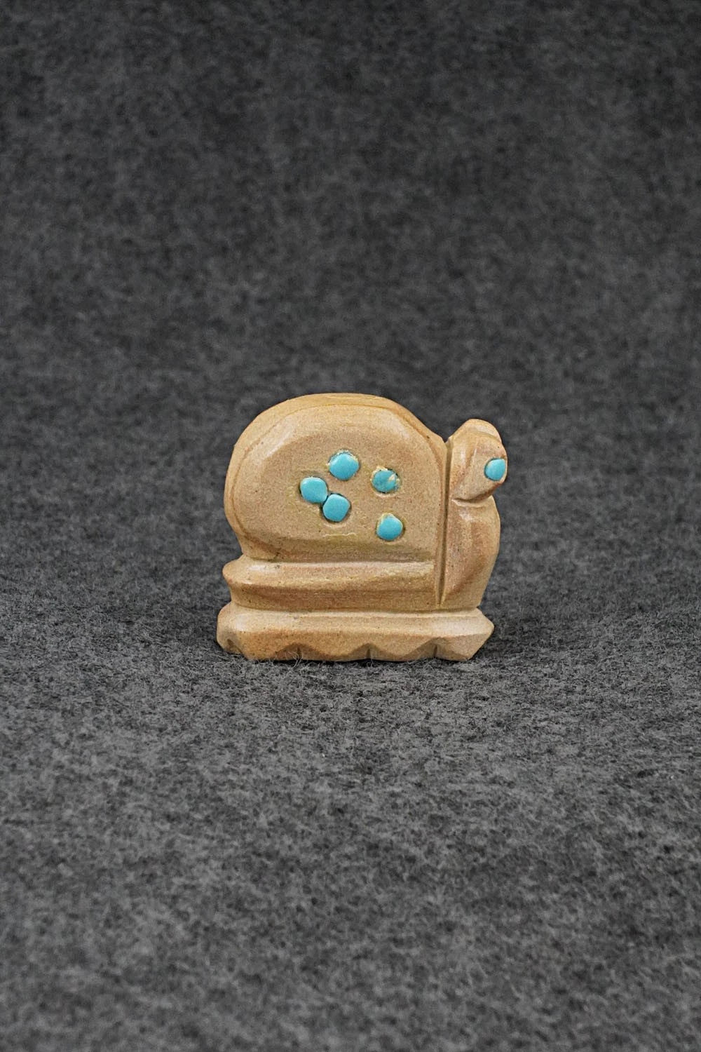 Snail Zuni Fetish Carving - Cody Chavez