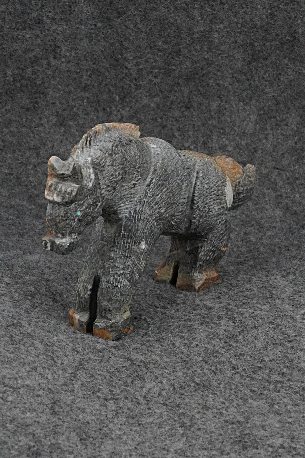 Horse Zuni Fetish Carving - Tony Mackel