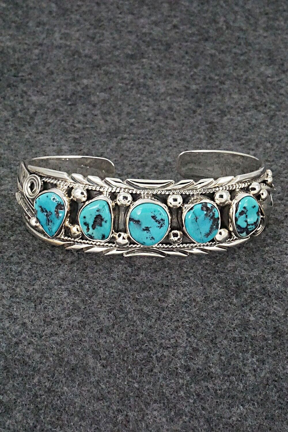 Turquoise & Sterling Silver Bracelet - Davey Morgan