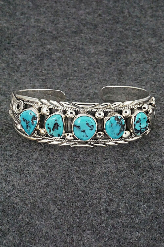 Turquoise & Sterling Silver Bracelet - Davey Morgan