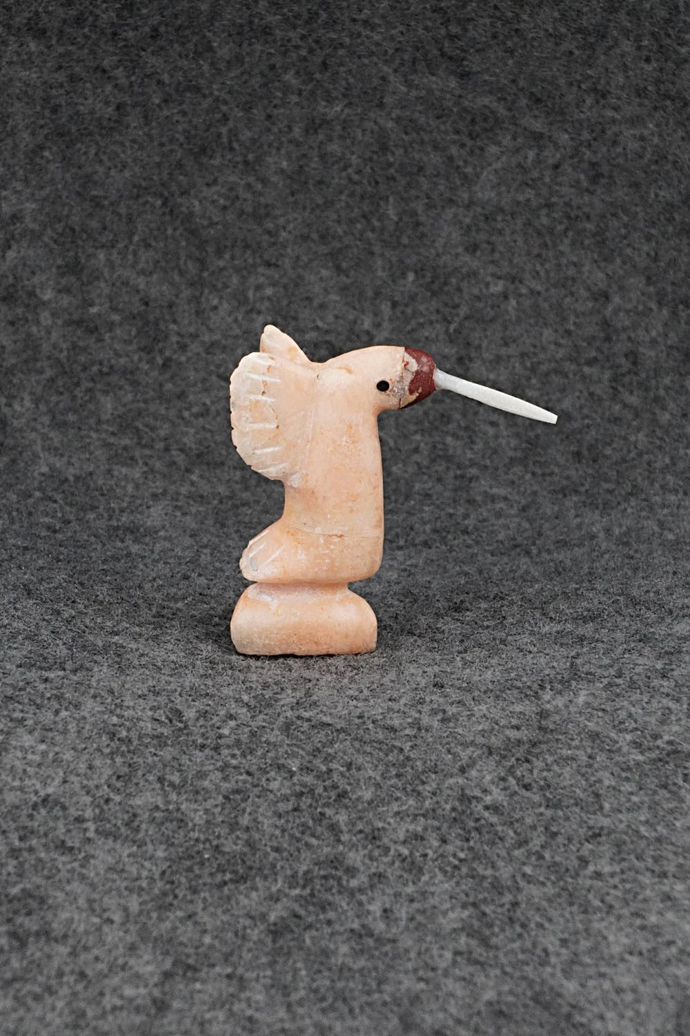 Hummingbird Zuni Fetish Carving - Justin Red Elk