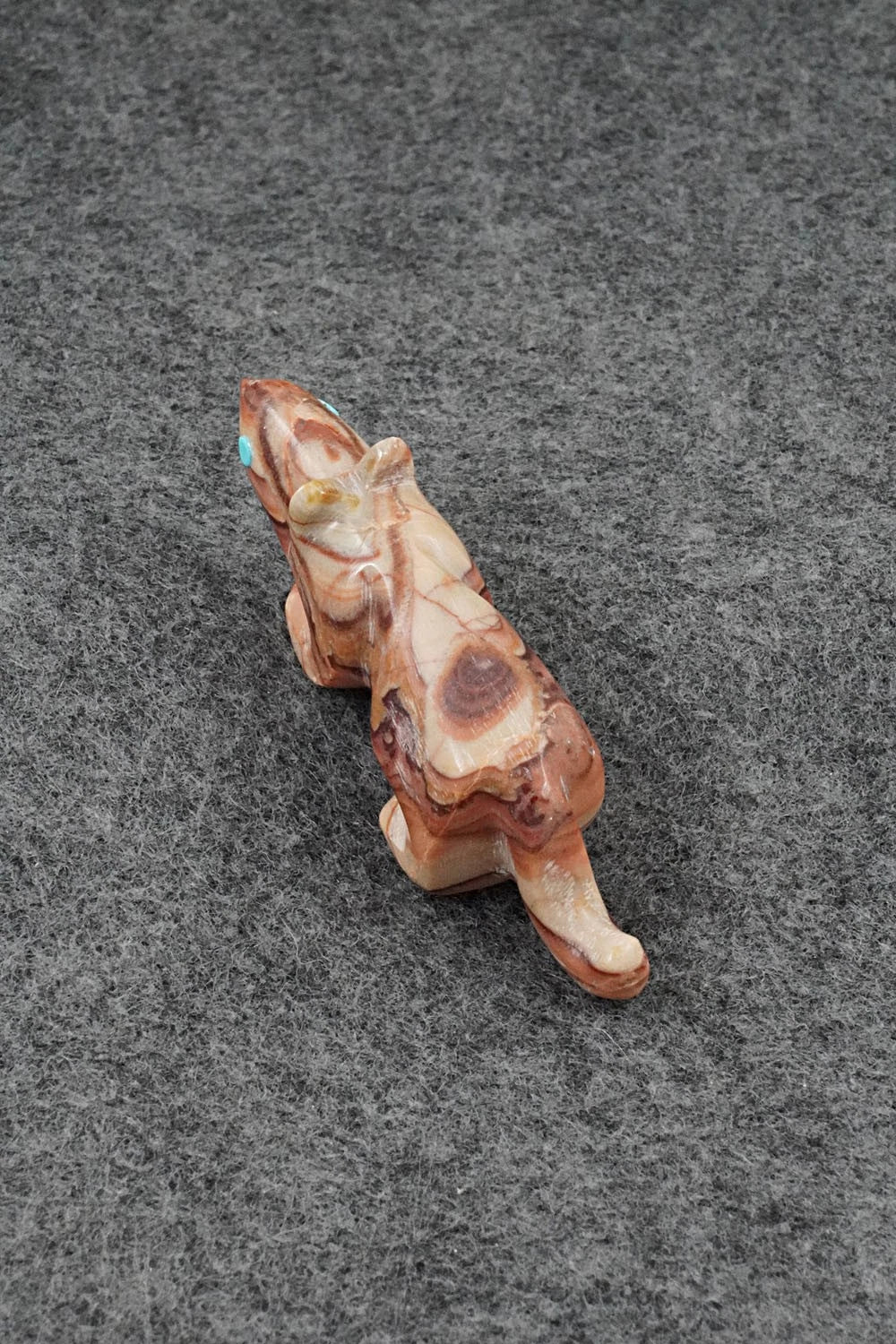 Mountain Lion Zuni Fetish Carving - Ronnie Lunasee