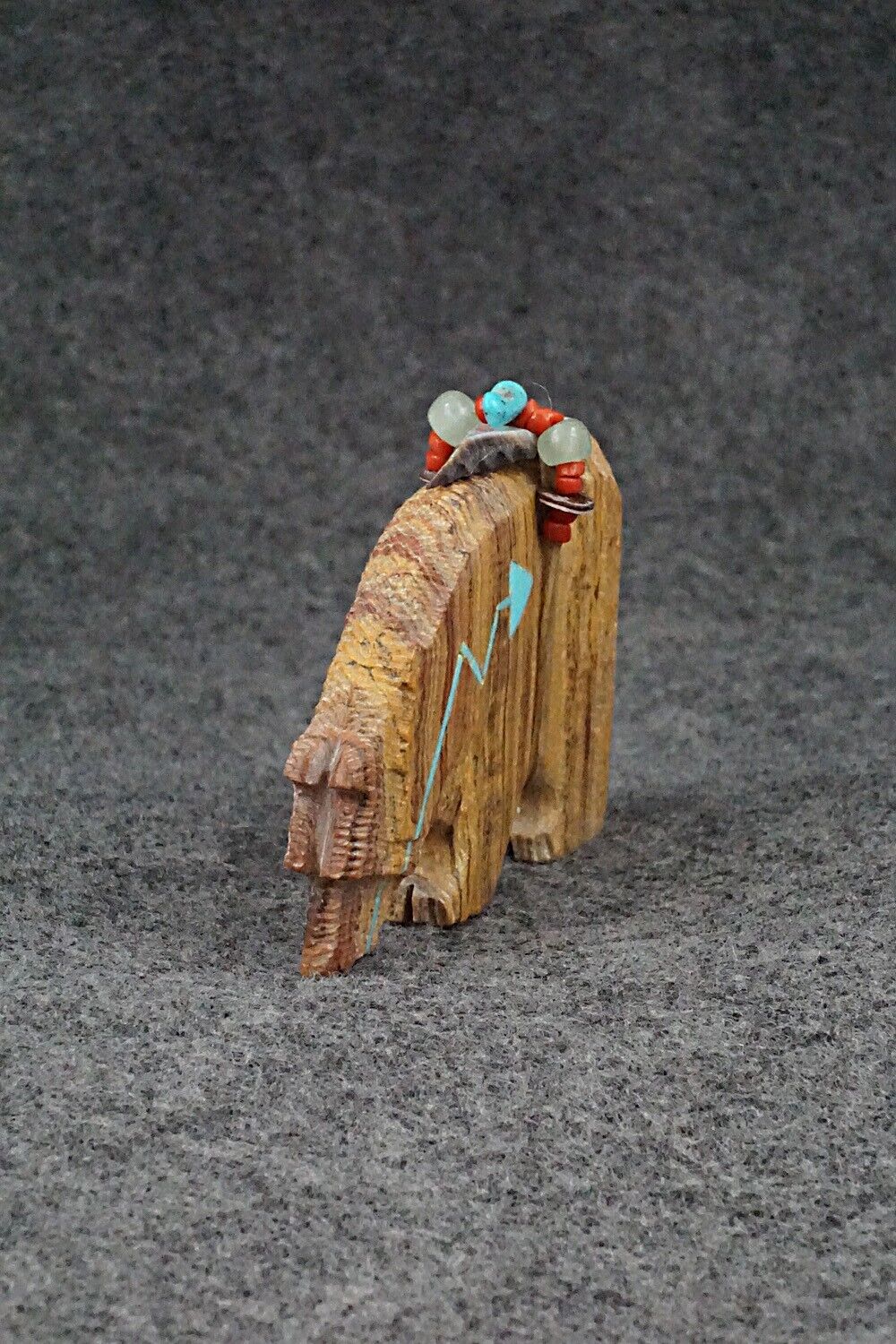 Bear Zuni Fetish Carving - Douglas Martza