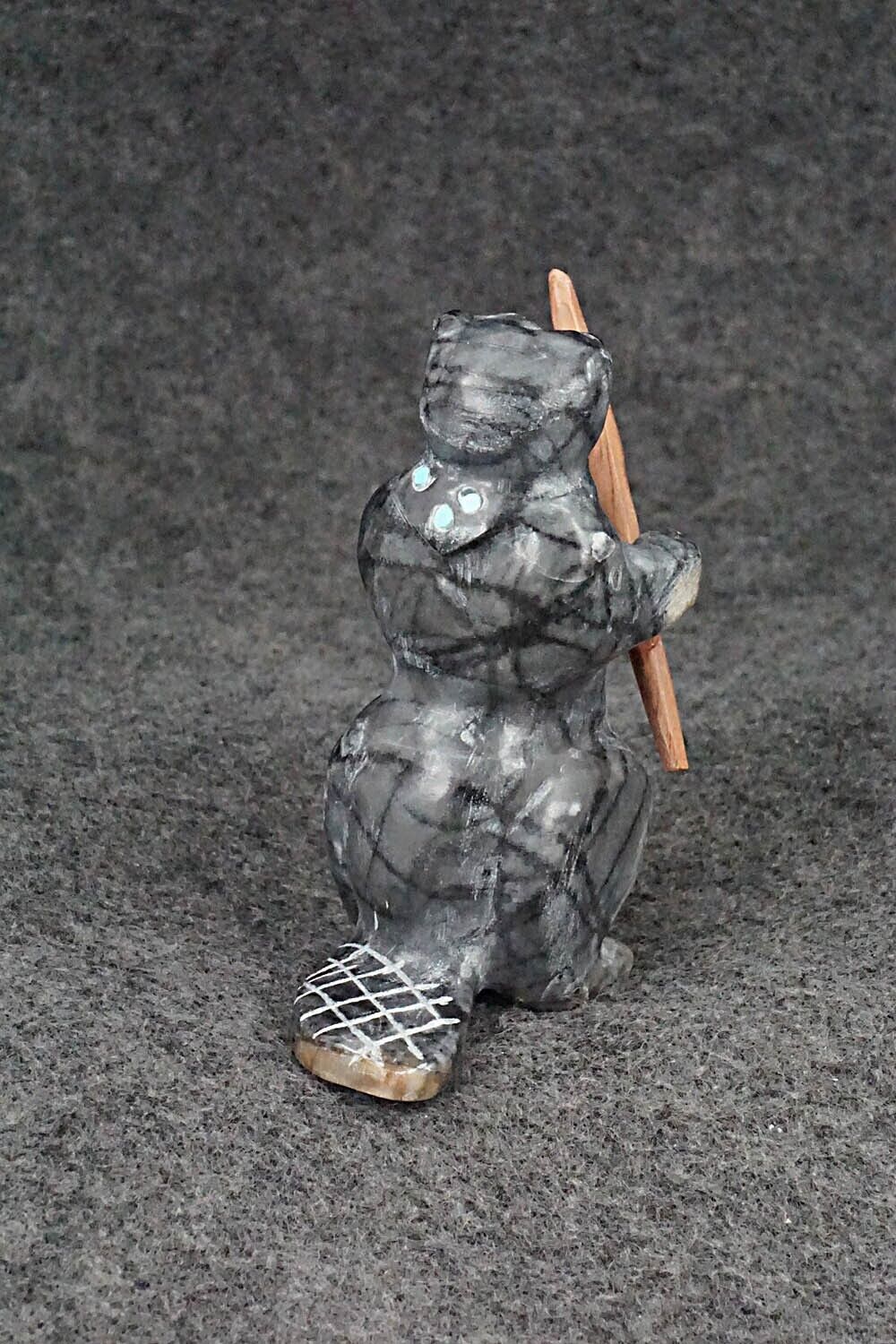 Beaver Zuni Fetish Carving - Freddie Leekya