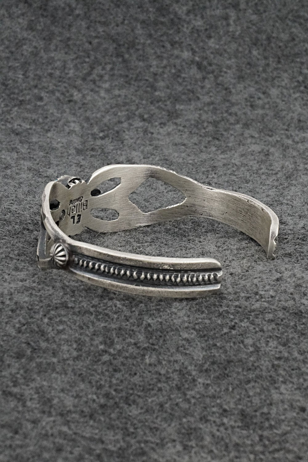 Turquoise & Sterling Silver Bracelet - Eva & Linberg Billah