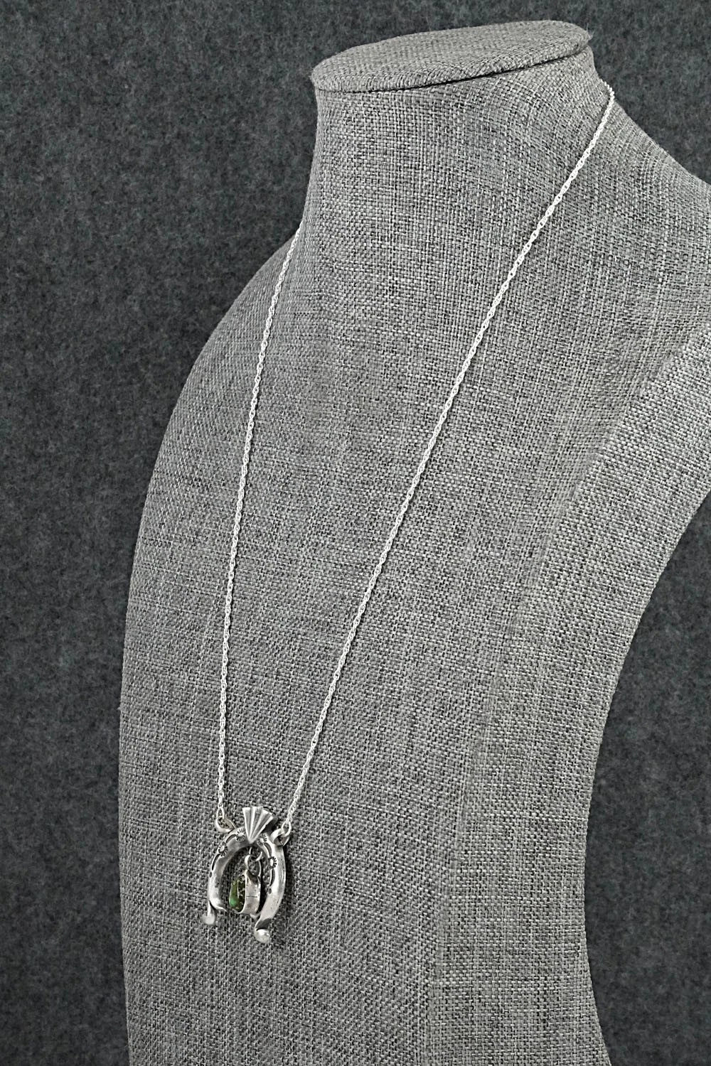 Turquoise & Sterling Silver Necklace - Gary Shorty