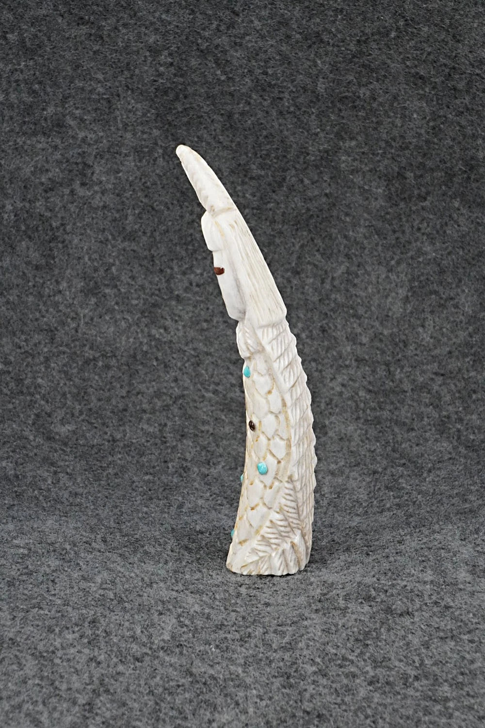 Corn Maiden Zuni Fetish Carving - Garrick Weeka