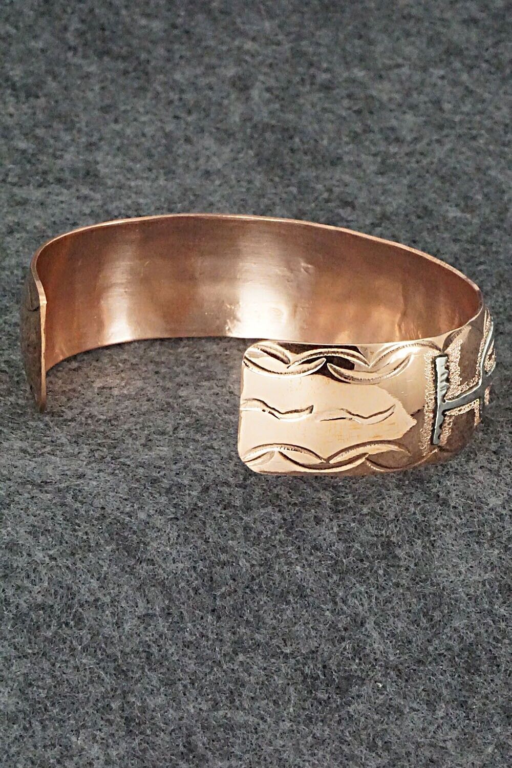 Copper & Sterling Silver Bracelet - Charlene Begay