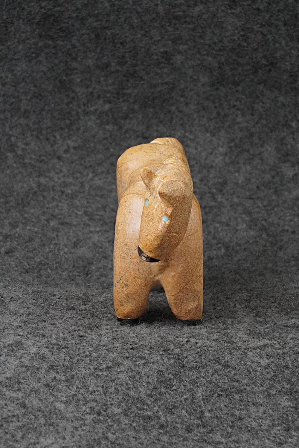 Horse Zuni Fetish Carving - Freddie Leekya