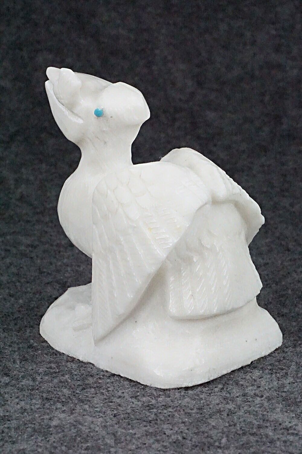 Pelican Zuni Fetish Carving - Derrick Kaamasee