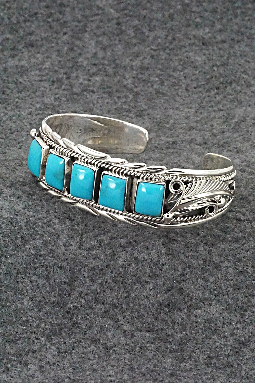 Turquoise & Sterling Silver Bracelet - Davey Morgan