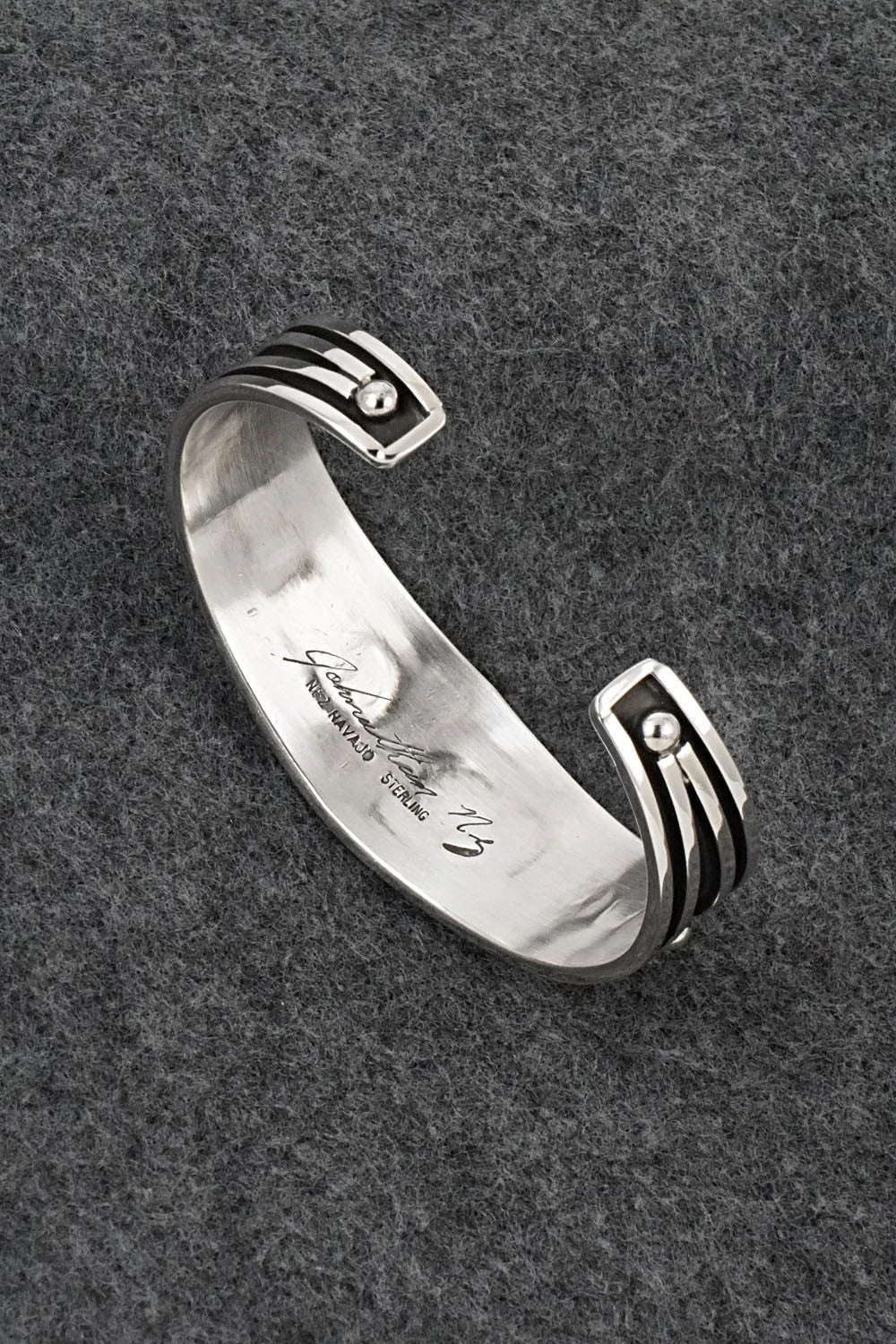 Sterling Silver Bracelet - Jonathan Nez