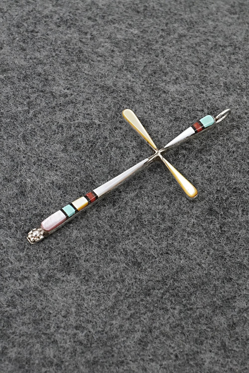 Multi-Stone & Sterling Silver Pendant - Sylvester Noche