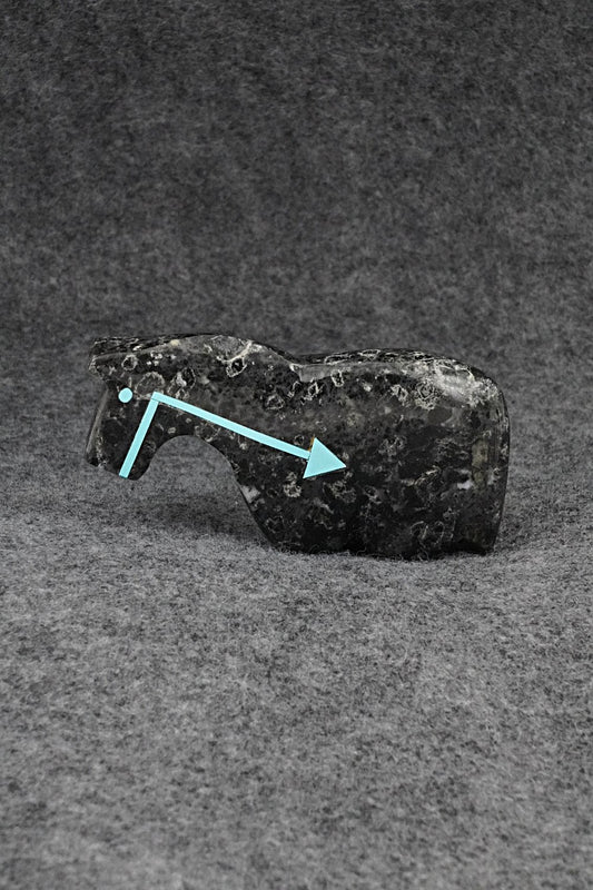 Horse Zuni Fetish Carving - Bernard Laiwakete