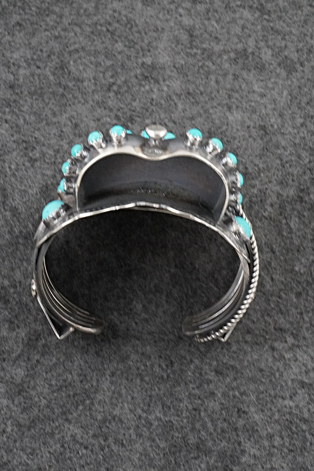 Turquoise & Sterling Silver Bracelet - Tim Yazzie