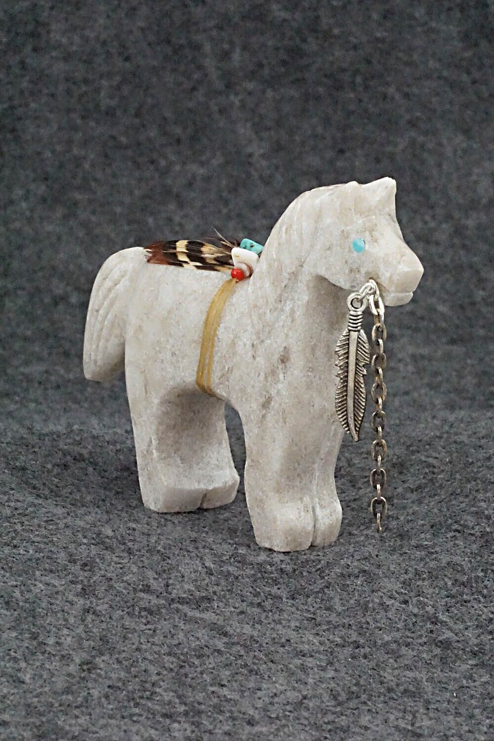 Horse Navajo Fetish Carving - Ben Livingston