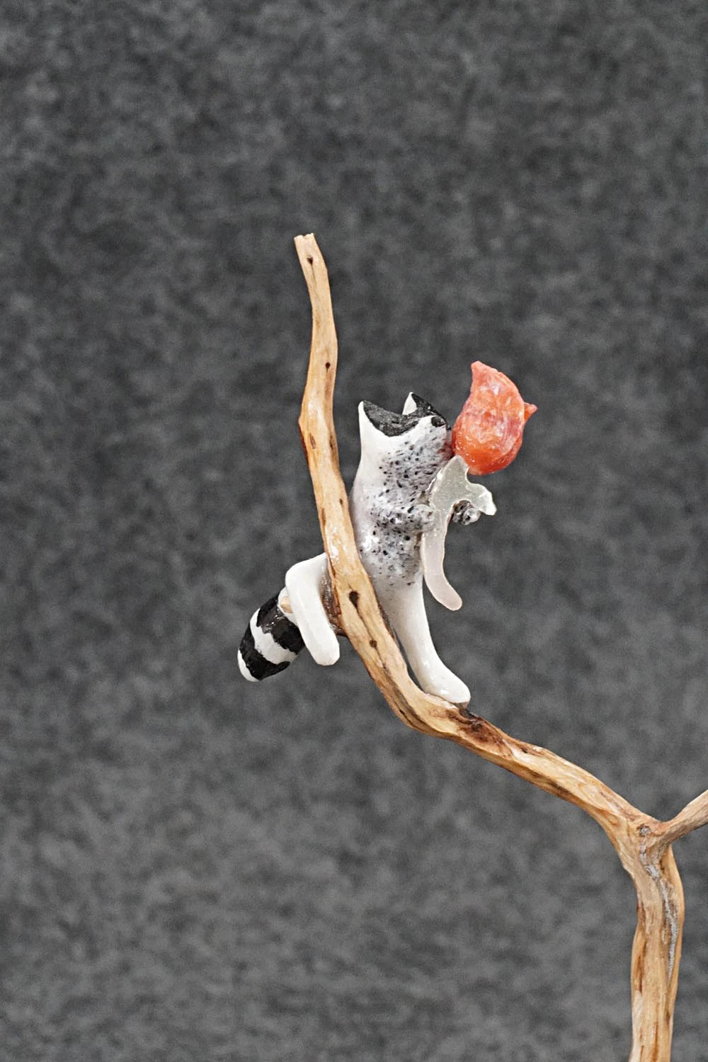 Raccoon Zuni Fetish Carving - Ruben Najera