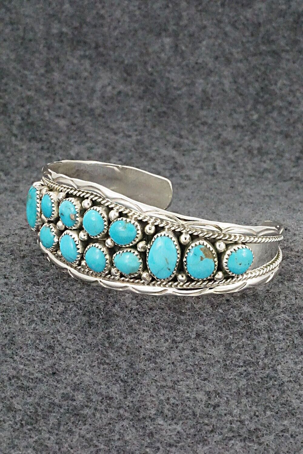 Turquoise & Sterling Silver Bracelet - Anita Whitegoat