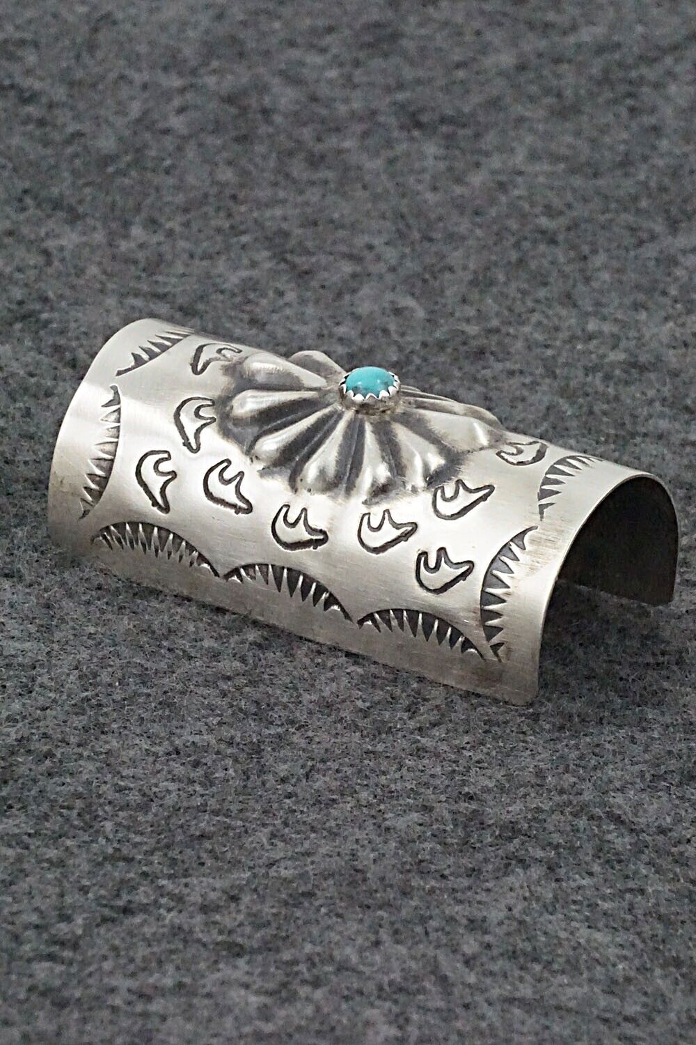 Turquoise & Sterling Silver Hair Pin - Arlene Soce