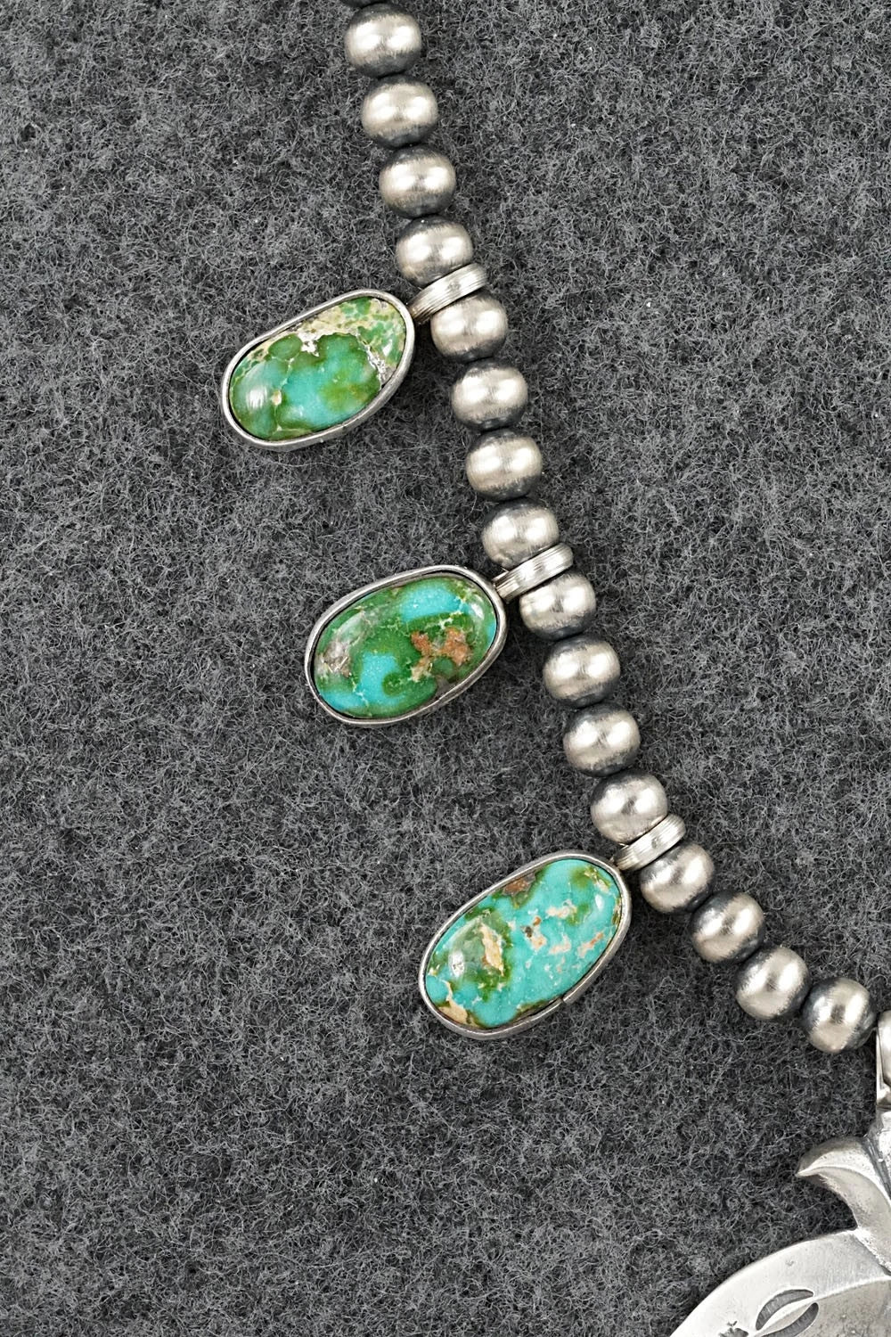 Turquoise & Sterling Silver Necklace - Latricia Largo