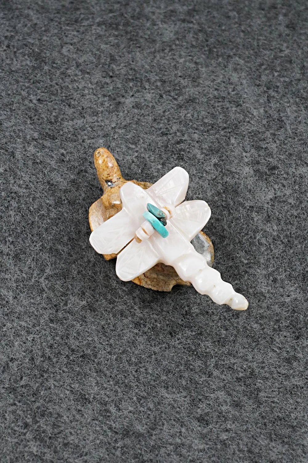 Turtle Zuni Fetish Carving - Daisy Rose Leonard