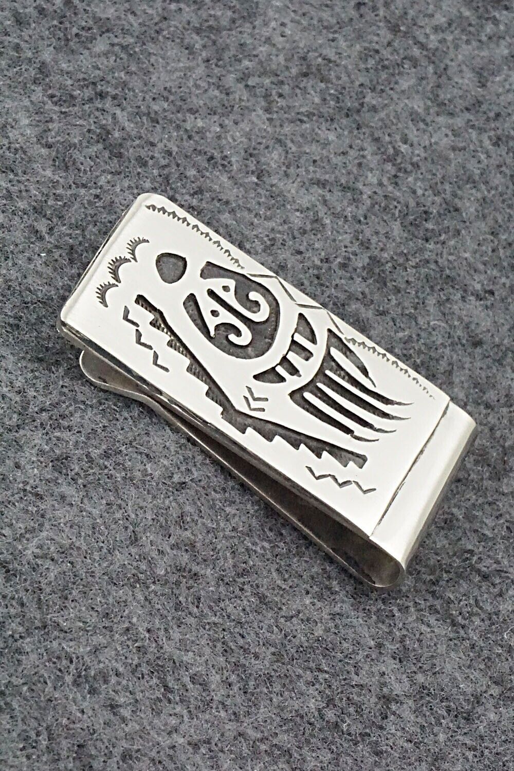 Sterling Silver & Stainless Steel Money Clip - Ralph Bia