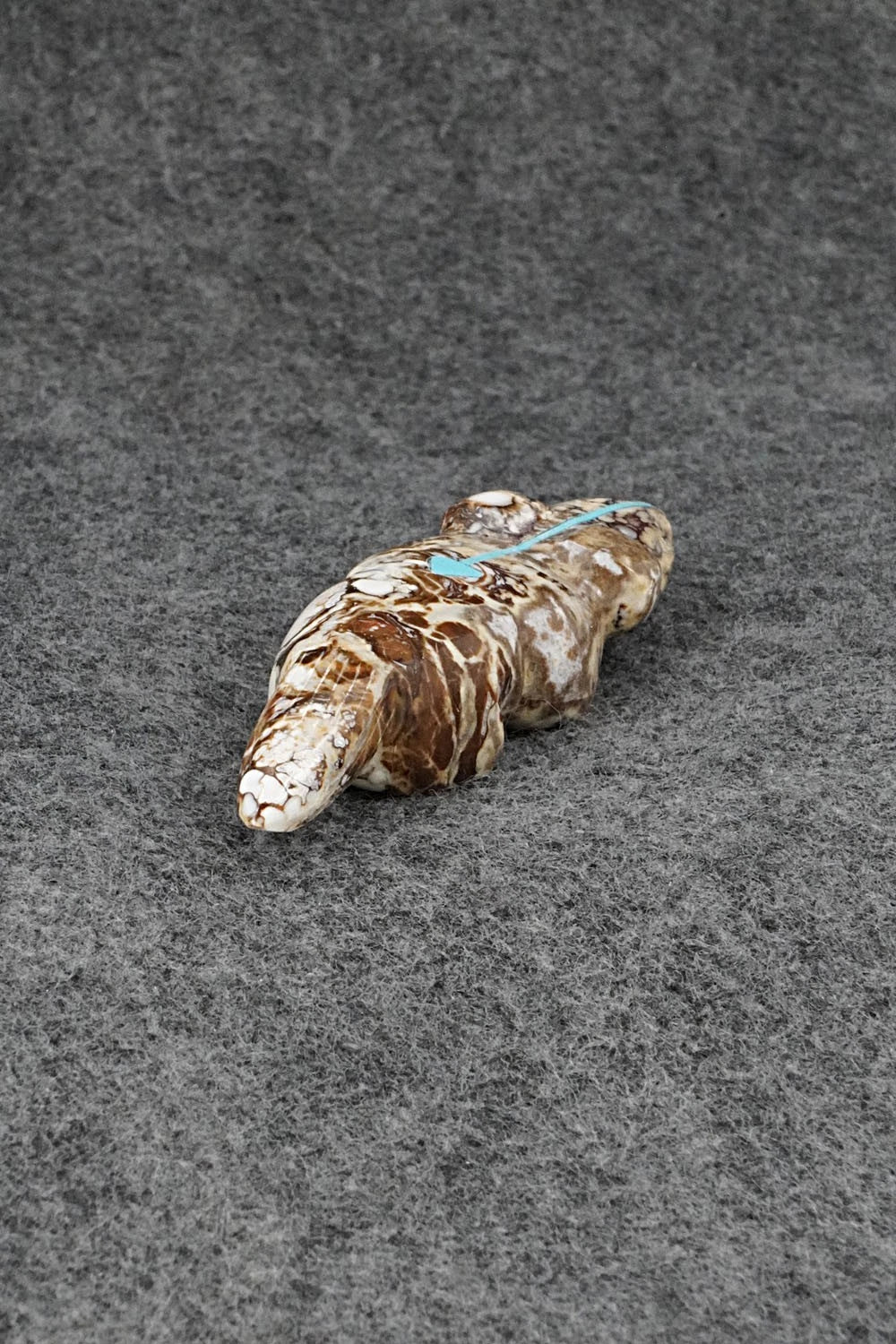 Badger Zuni Fetish Carving - Kenric Laiwakete