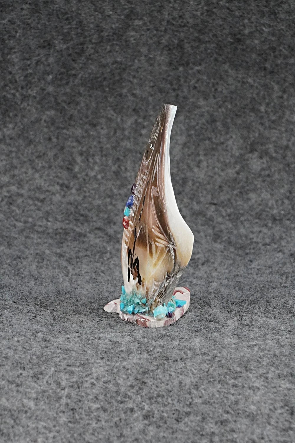 Corn Maiden Zuni Fetish Carving - Gloria Chattin