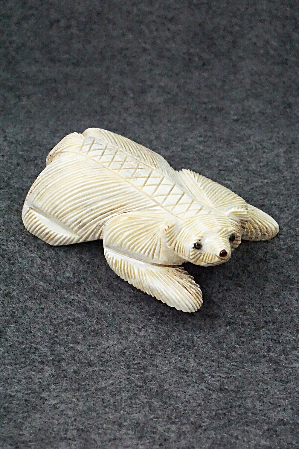 Badger Zuni Fetish Carving - Claudia Peina