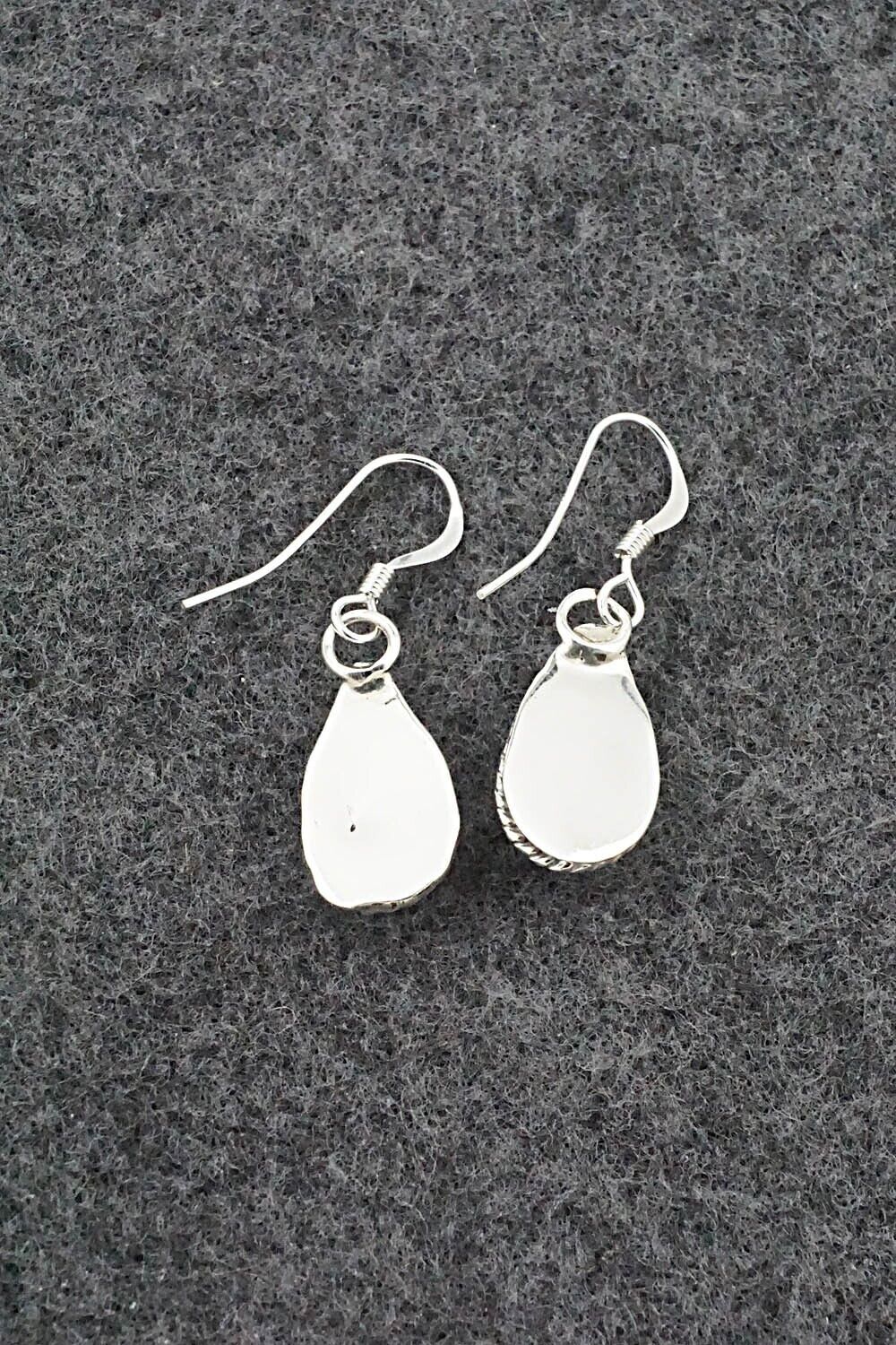 Turquoise & Sterling Silver Earrings - Angeline Platero