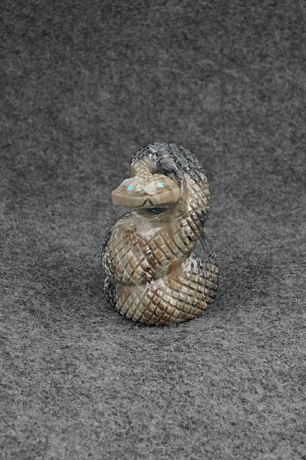 Rattlesnake Zuni Fetish Carving - Paulette & Farlan Quam