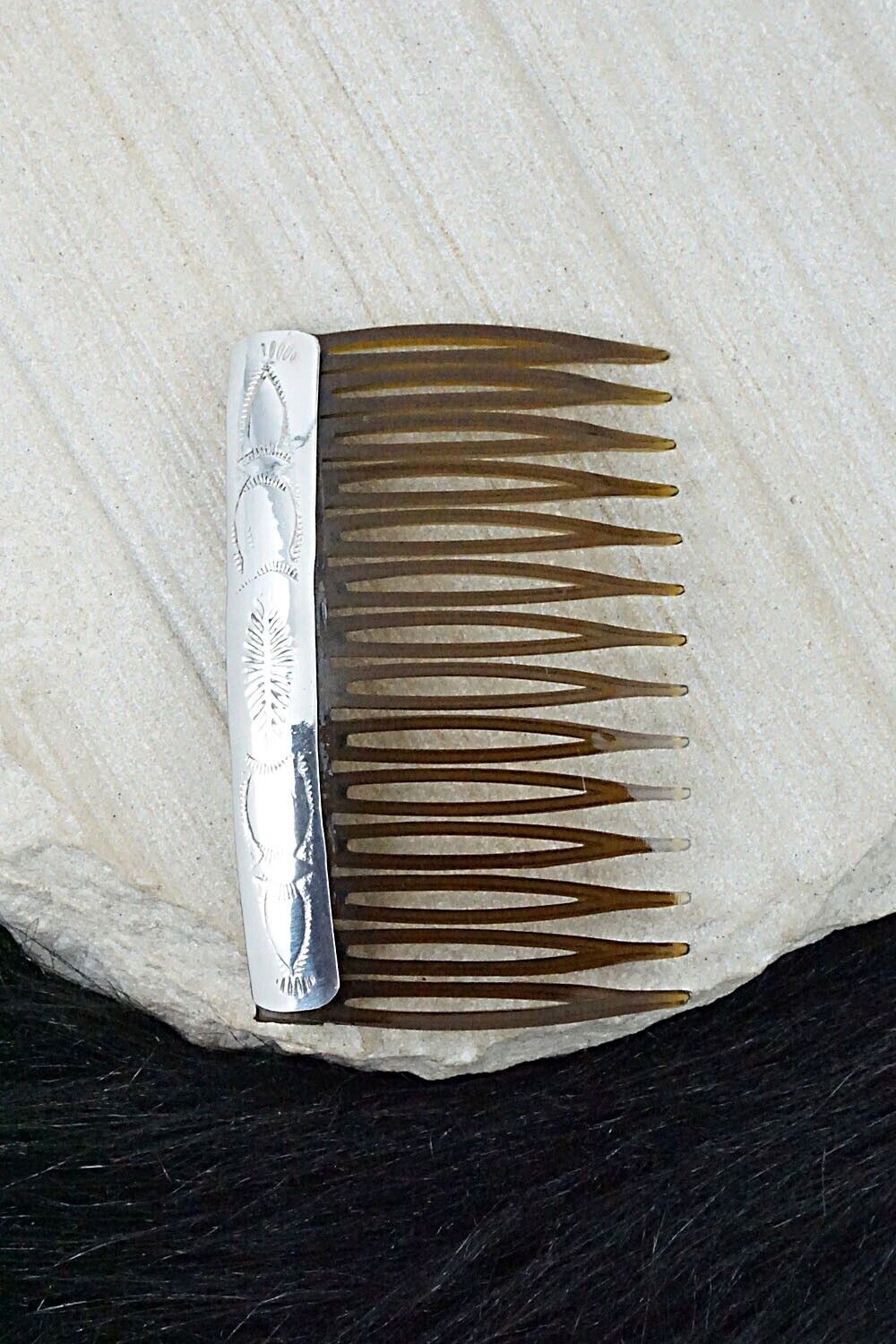 Sterling Silver Hair Combs - Randall Dalgai