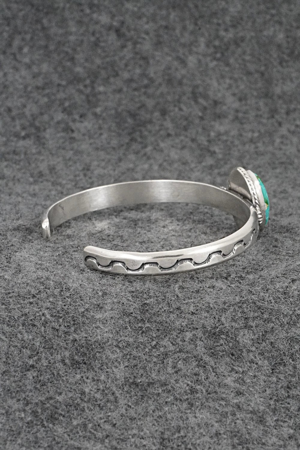 Turquoise & Sterling Silver Bracelet - Samuel Yellowhair