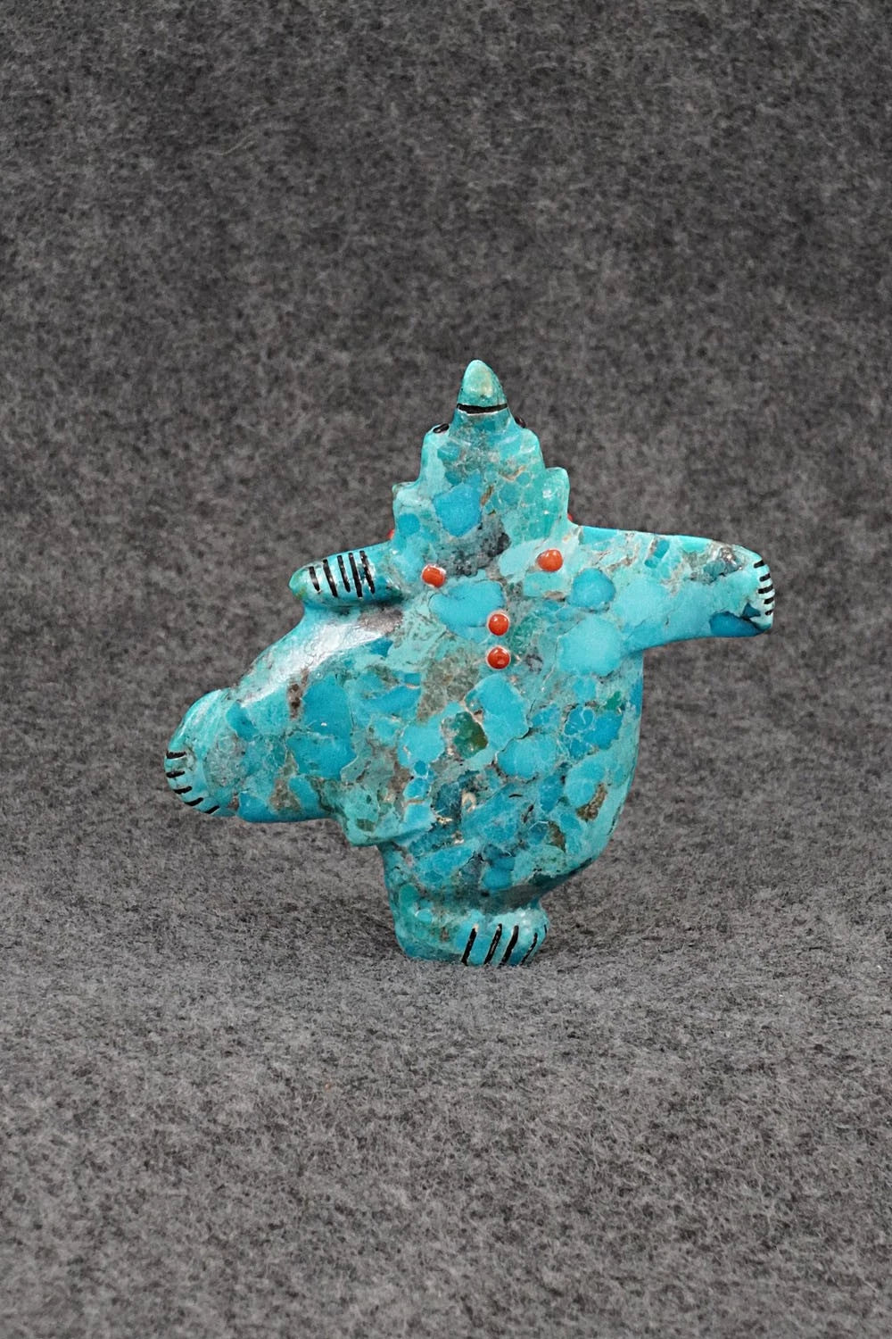 Bear Zuni Fetish Carving - Claudia Peina