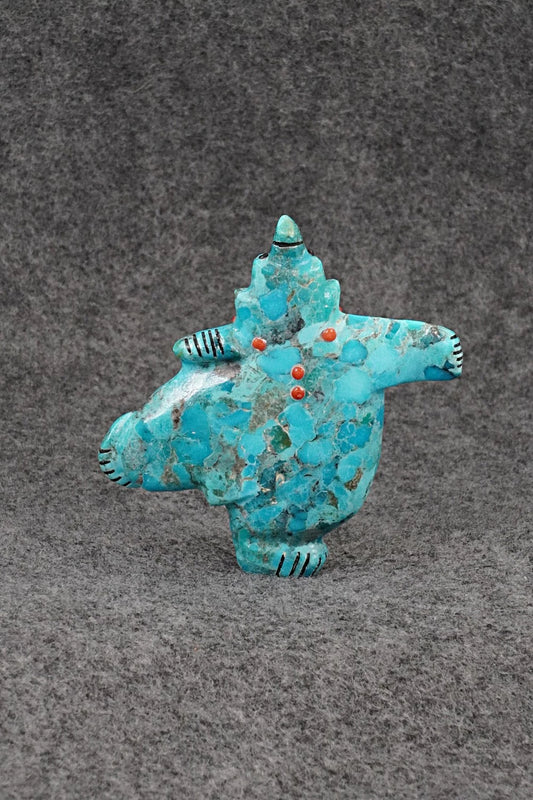 Bear Zuni Fetish Carving - Claudia Peina