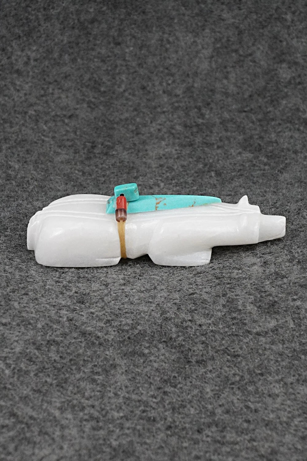 Badger Zuni Fetish Carving - Alex Tsethalakai