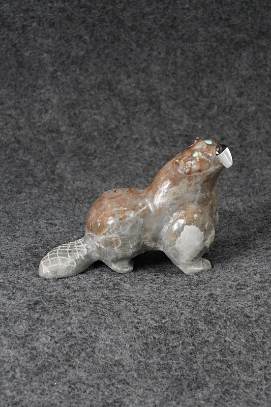 Beaver Zuni Fetish Carving - Freddie Leekya