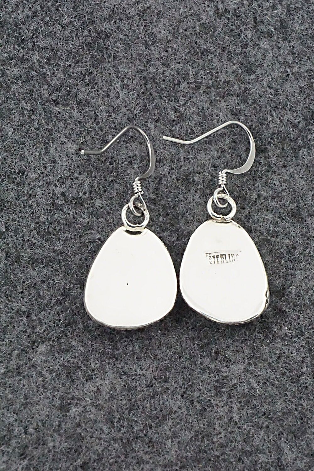 Turquoise & Sterling Silver Earrings - Ernest Hawthorne