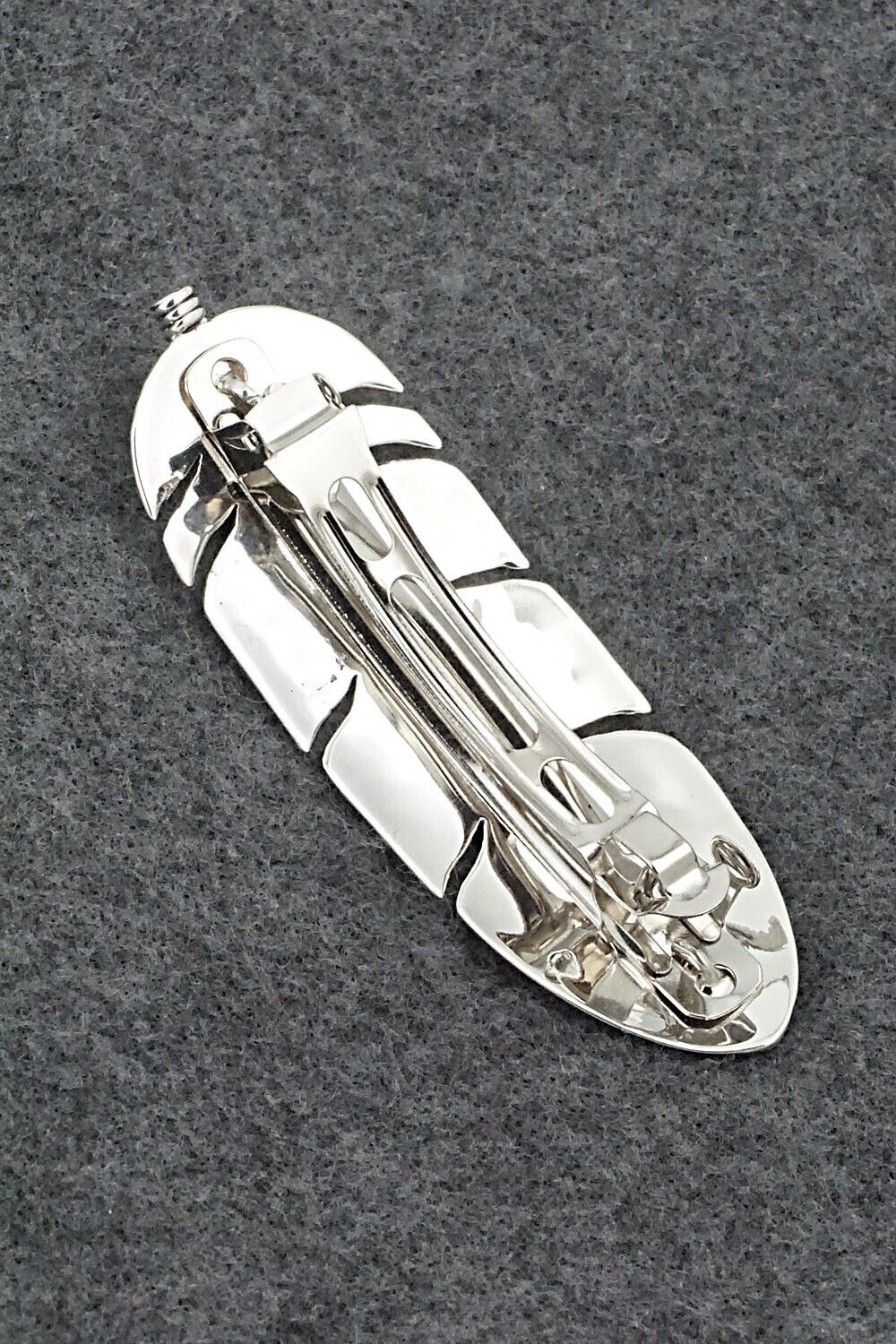 Sterling Silver Hair Barrette - Lena Platero