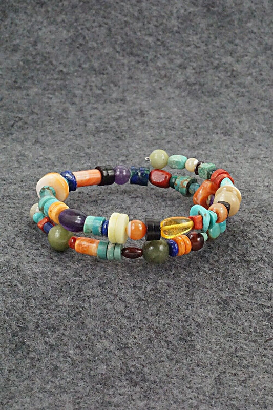 Multi-Stone Beaded Bracelet - Helen Tsosie