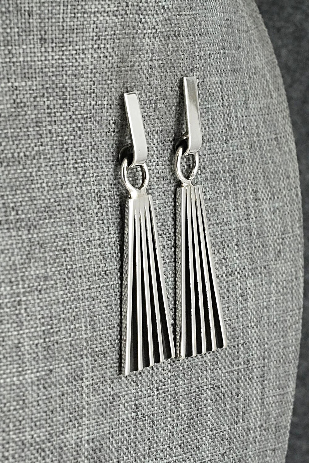 Sterling Silver Earrings - Tom Hawk