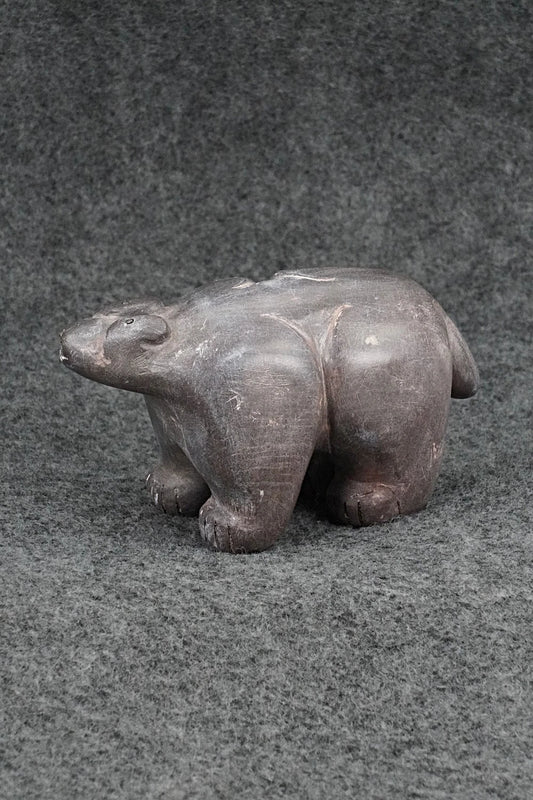 Bear Zuni Fetish Carving - Rick Kallestewa