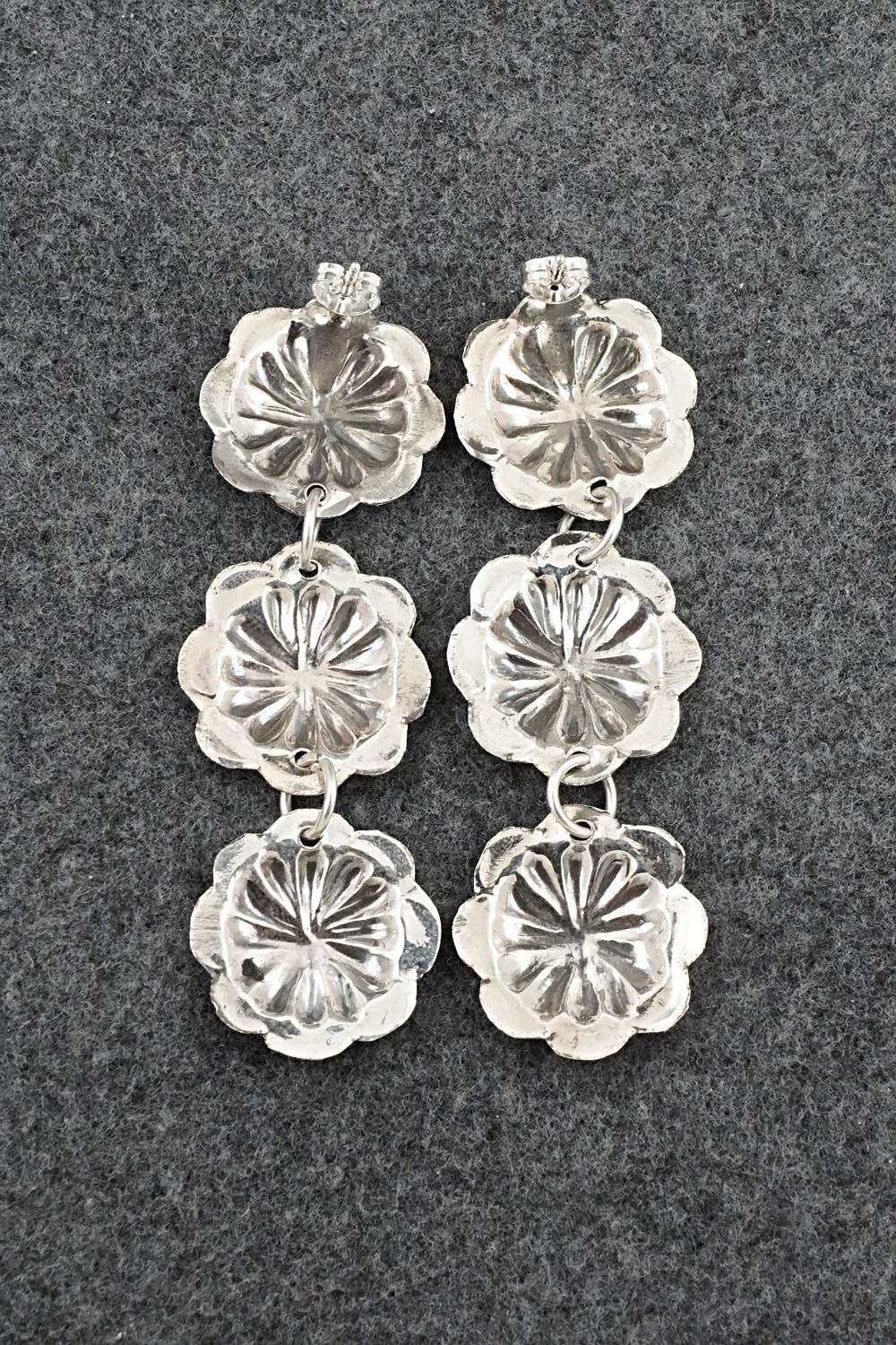 Sterling Silver Earrings - Joan Begay